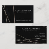 Guitar Strings Musician Card Visitekaartje (Voorkant / Achterkant)