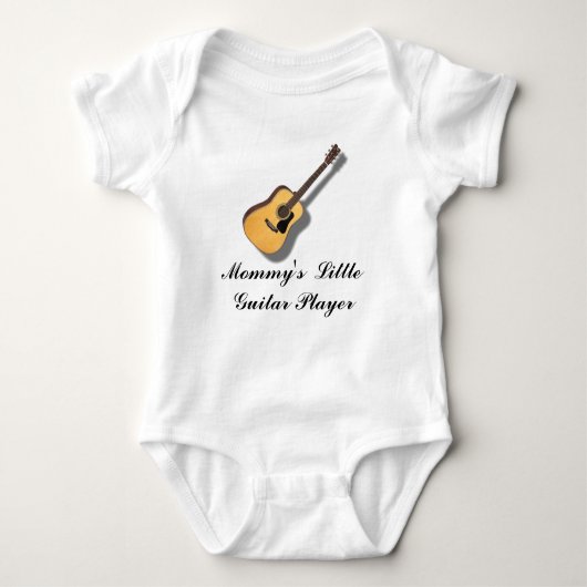 GUITAR-T-SHIRT ROMPER (Voorkant)