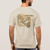 Guitar T-shirt Sand (Achterkant)