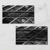 Guitar Teacher Foto van Strings - Visitekaartje (Voorkant / Achterkant)