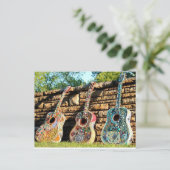 Guitar Tri-Fecta Briefkaart (Staand voorkant)