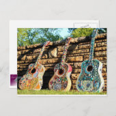 Guitar Tri-Fecta Briefkaart (Voorkant / Achterkant)