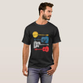 Guitar tshirt, guitar tshirt for men, guitar shirt (Devant entier)