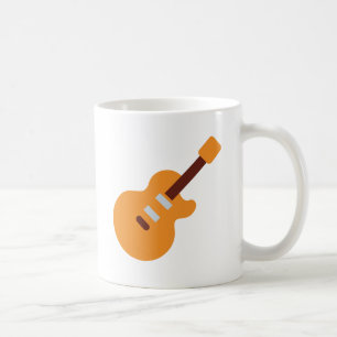 Guitar - Twitter Emoji Koffiemok