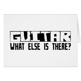 Guitar wat er nog meer is?