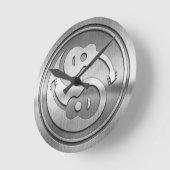 Guitar Yang Metal Ronde Klok (Hoek)