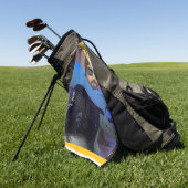 Guitarbizon  golfhanddoek (Groen)