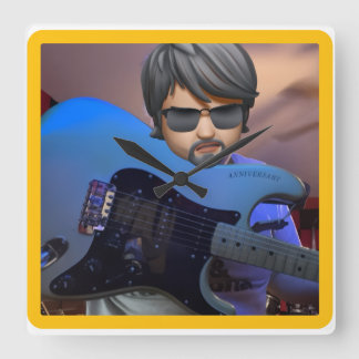 Guitarbizon  vierkante klok