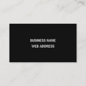 Guitare acoustique - Carte de visite de musique (Dos)