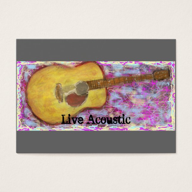 Guitare acoustique en direct (Devant)
