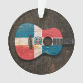 Guitare acoustique rayée de drapeau de la (devant)