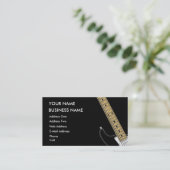 Guitare - Carte de visite de musique (Debout devant)