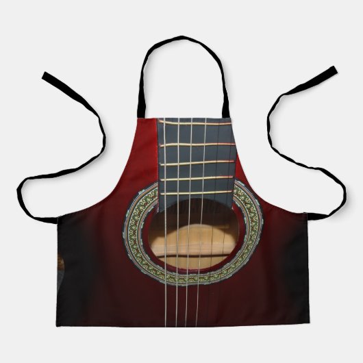 Guitare classique Brown, Tablier d'impression inté (Recto)