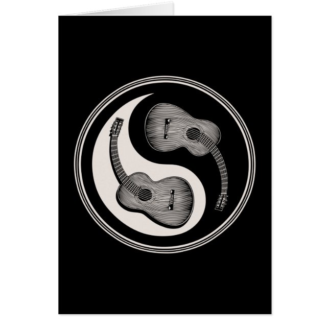 Guitare classique Yin Yang (Devant)