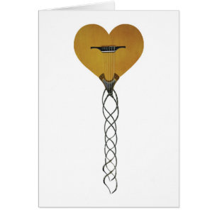 Guitare de coeur