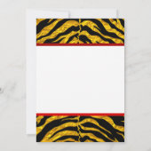 Guitare électrique Invitation Anniversaire #4 (Dos)