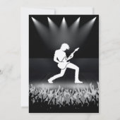 Guitare électrique Rock and Roll Invitations d'ann (Dos)