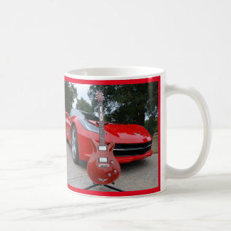 Guitare électrique & Sports Voiture Coffee Mug