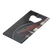Guitare Électrique Sur Fond Noir (Devant Angle)