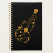 Guitare en bois défilé (Devant)