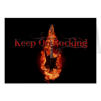 Guitare flamboyante