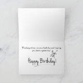 Guitare Jouer Papa Carte Anniversaire (Intérieur)