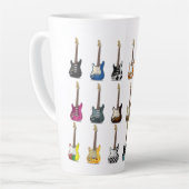 Guitare Latte Mug (Angle gauche)
