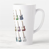 Guitare Latte Mug (Droite)