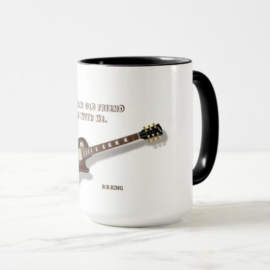 Guitare Mug (Devant droit)