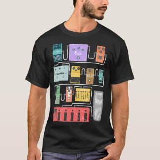Guitare Pedalboard grande unisex T-shirt