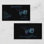 Guitare Player Musique Carte de visite de Lover (Devant / Derrière)