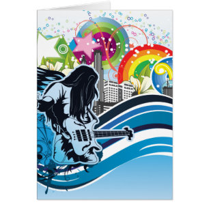 Guitare Player ~ Rock Heavy Metal Band Musique