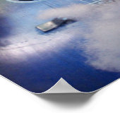 guitare rêve bleu POSTER (Coin)