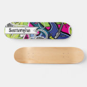 Guitare Rock Music Star Old School Skateboard (Horz)