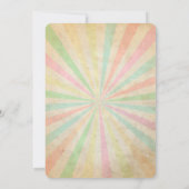 Guitare Rock Star Invitations de fête d'anniversai (Dos)