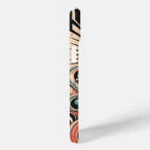 Guitare stylisée art déco Apple iPhone 15 Coque (Verso / Droite)