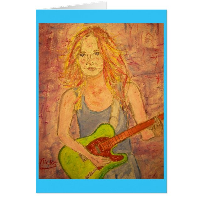 Guitare Twang Girl (Devant)