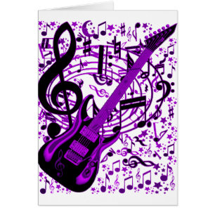 Guitare violette_