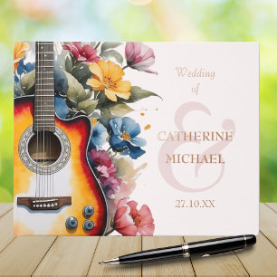 Guitare Wildflower Esperluette Musicale Mariage