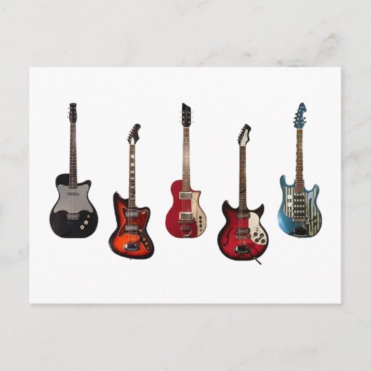 Guitareenheid Briefkaart (Voorkant)