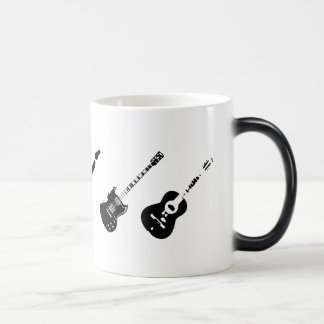 Guitares apparaissantes Morphing la tasse