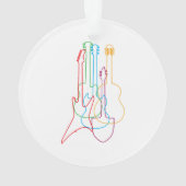 Guitares de couleur Electric Acoustic classique ca (dos)