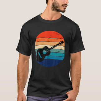 Guitarist Band Player Acoustic Guitar Suns T-shirt