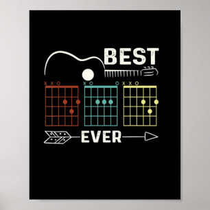 Guitarist Beste pap ooit Poster