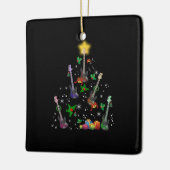 Guitarist Birthday Keramisch Ornament (Links)