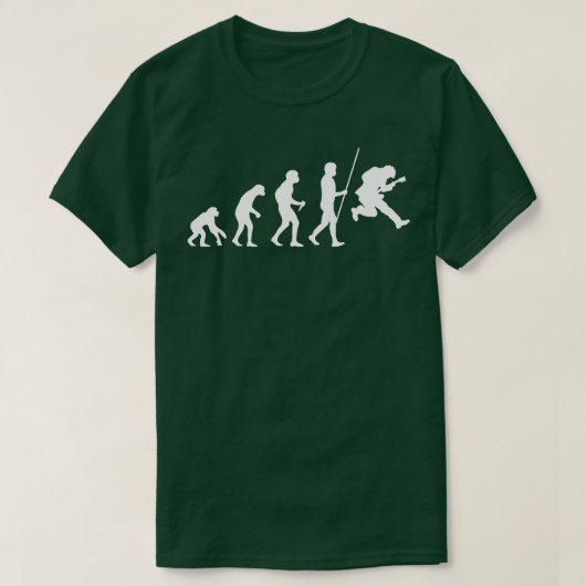 Guitarist Evolution T-shirt (Design voorkant)
