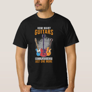 Guitarist Gift Guitar T-shirt