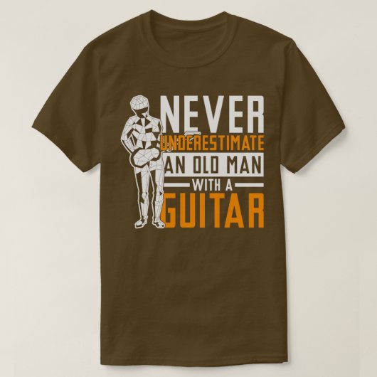 Guitarist Gift Music Lover Retirement Guit T-shirt (Design voorkant)