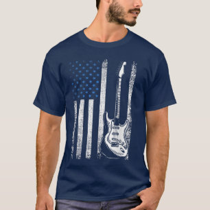 Guitarist Lover Instrument Elektrische Bassa T-shirt