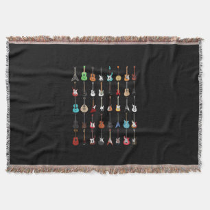Guitarist Musical Instrument Rock & Roll Deken